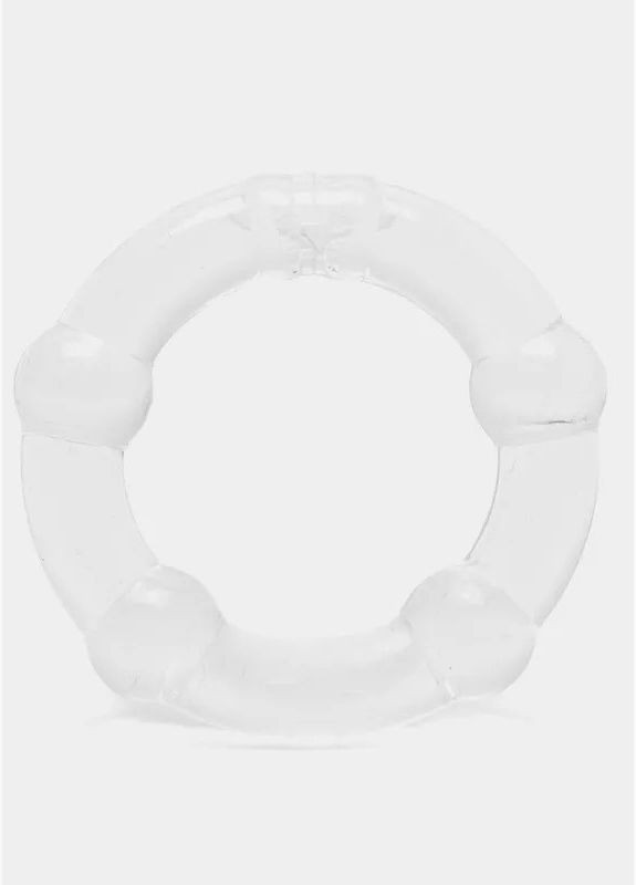 Эрекционные силиконовые кольца для продления полового акта 3 шт в комплекте Прозрачные No Brand (284343841)