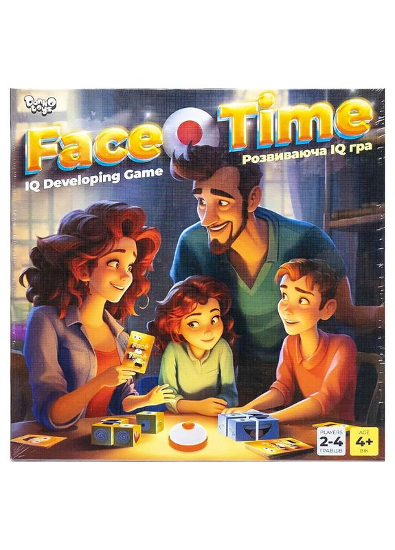 Настільна гра розвиваюча Face Time (FT-01-01) Danko Toys (364113325)
