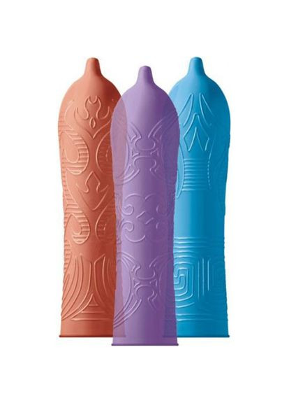 Презервативи Tattoo Touch 12 шт - з трьома унікальними татуюваннями. Термін придатності 30.04.2025 One (317206223)