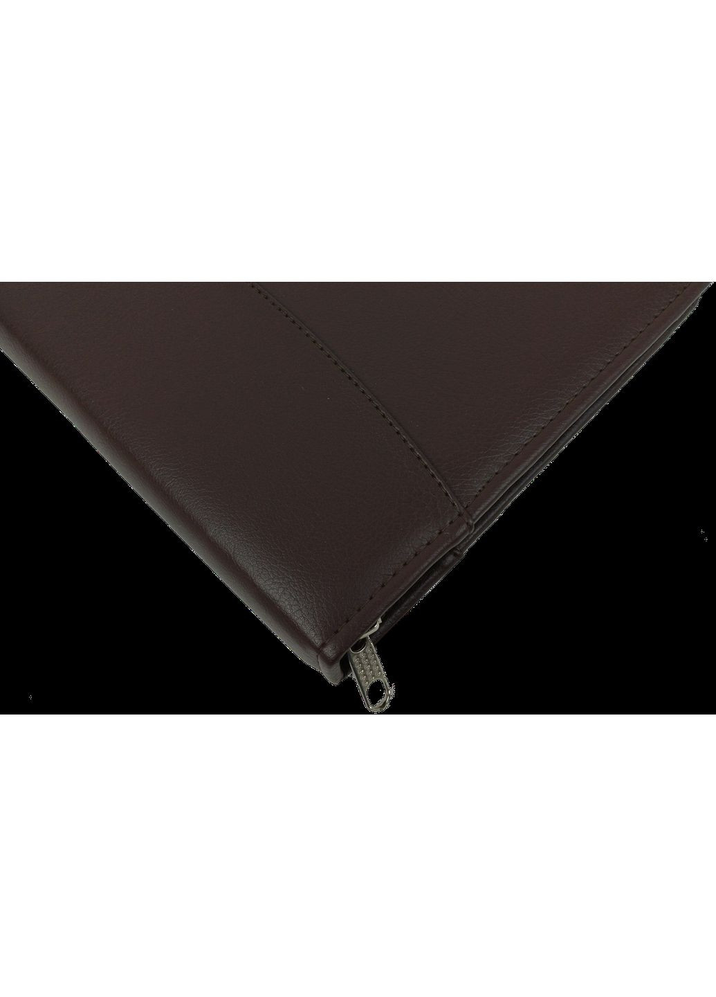 Мужская деловая папка для документов из эко кожи темно-коричневая Exclusive (365598775)
