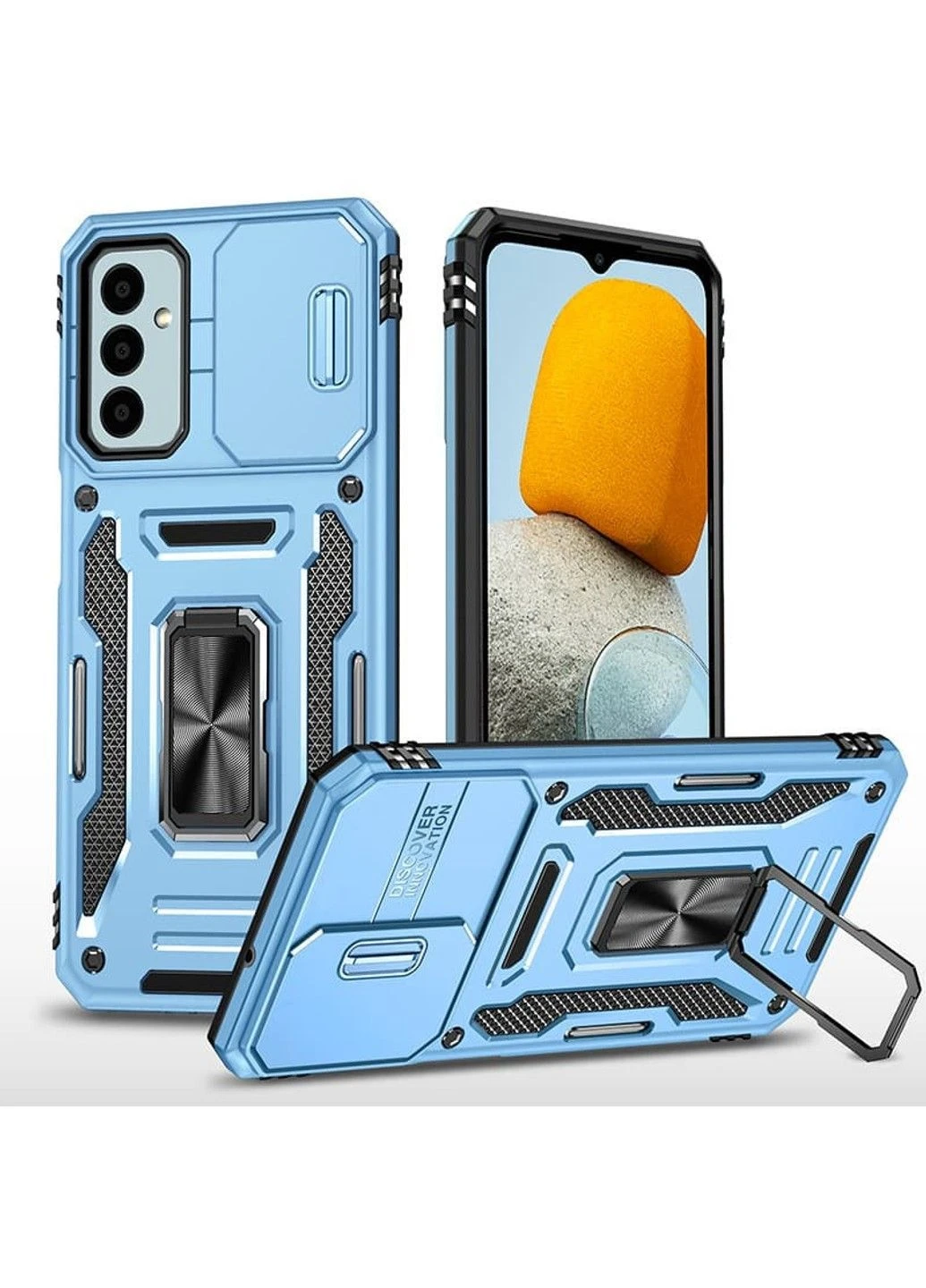 Ударостійкий чохол Camshield Army Ring для Samsung Galaxy A14 4G/5G Epik (392229207)