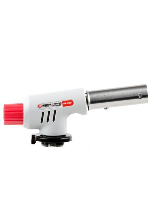 Пальник газовий, п'єзозапалювання на регуляторі GB-0021 Intertool (316591494)