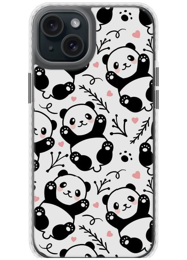 Чехол Bumper MagSafe чехол 'Панды' для Endorphone Apple iPhone 15 Plus (300374546)