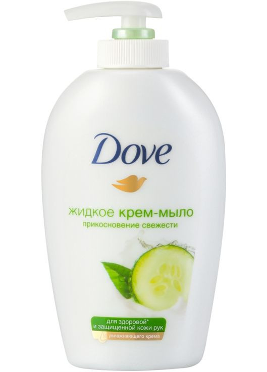 Жидкое крем-мыло "Прикосновение свежести" 250ml (115345-100331) Dove (368646364)