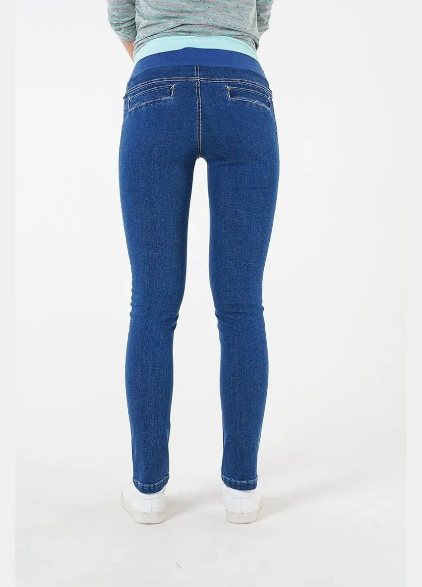 Стрейчові джинси для вагітних з грайливим принтом To Be - (303722404)