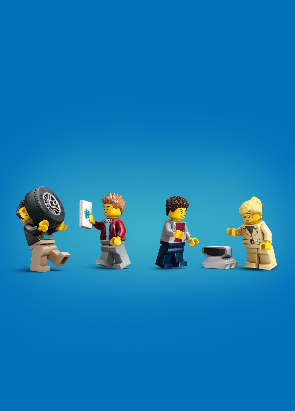 Конструктор City Грузовик-транспортер со спортивными авто, 998 деталей () Lego 60408 (328397020)