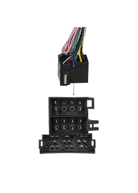 Адаптер штатного усилителя Iveco Daily 2014+ (7378) фишка Ивеко 5шт Feeldo (352012988)