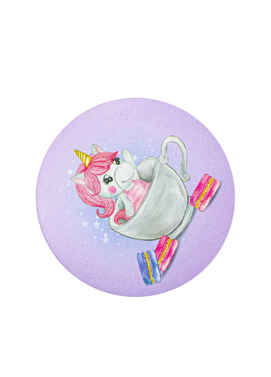 Зеркало косметическое карманное Cosmetic Mirror Единорог No Brand (397618842)