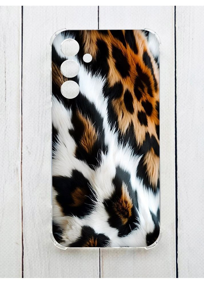 Чехол с утолщёнными углами на Samsung Galaxy A25 (A256) Нежность меха (принт 396) Creative (355401428)