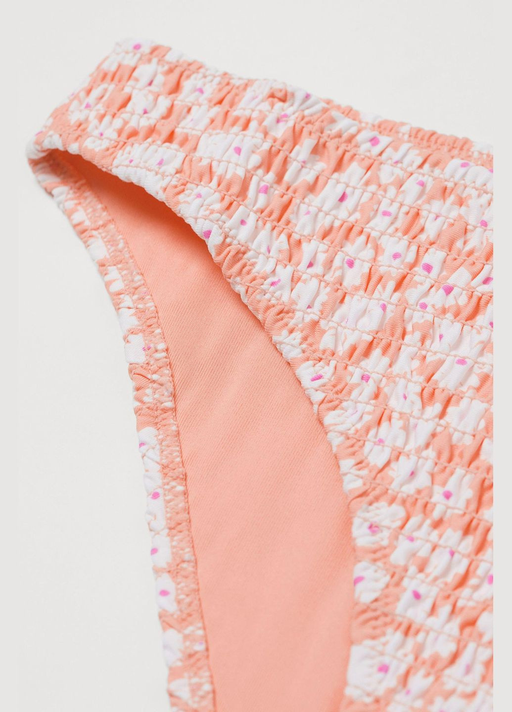 Персиковые купальные трусики-плавки,персиковый в узоры, H&M