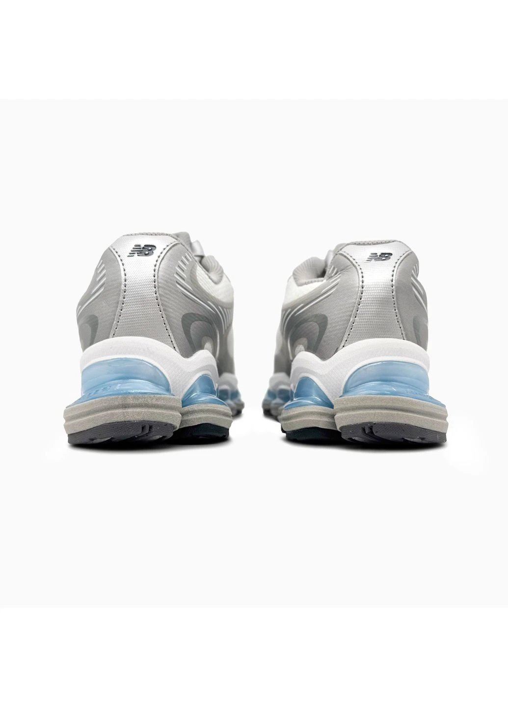Серые демисезонные кроссовки мужские и женские New Balance 2000 Grey Blue | Нью Беланс 2000