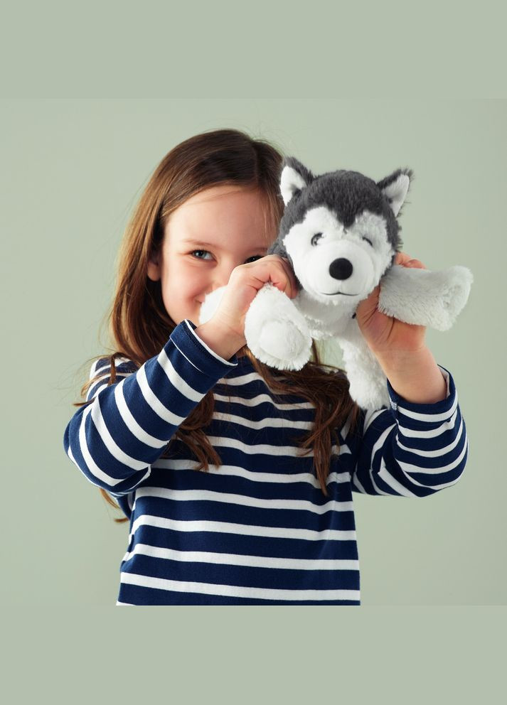 Іграшка м’яка собака хаскі ІКЕА 26 см IKEA (272150604)