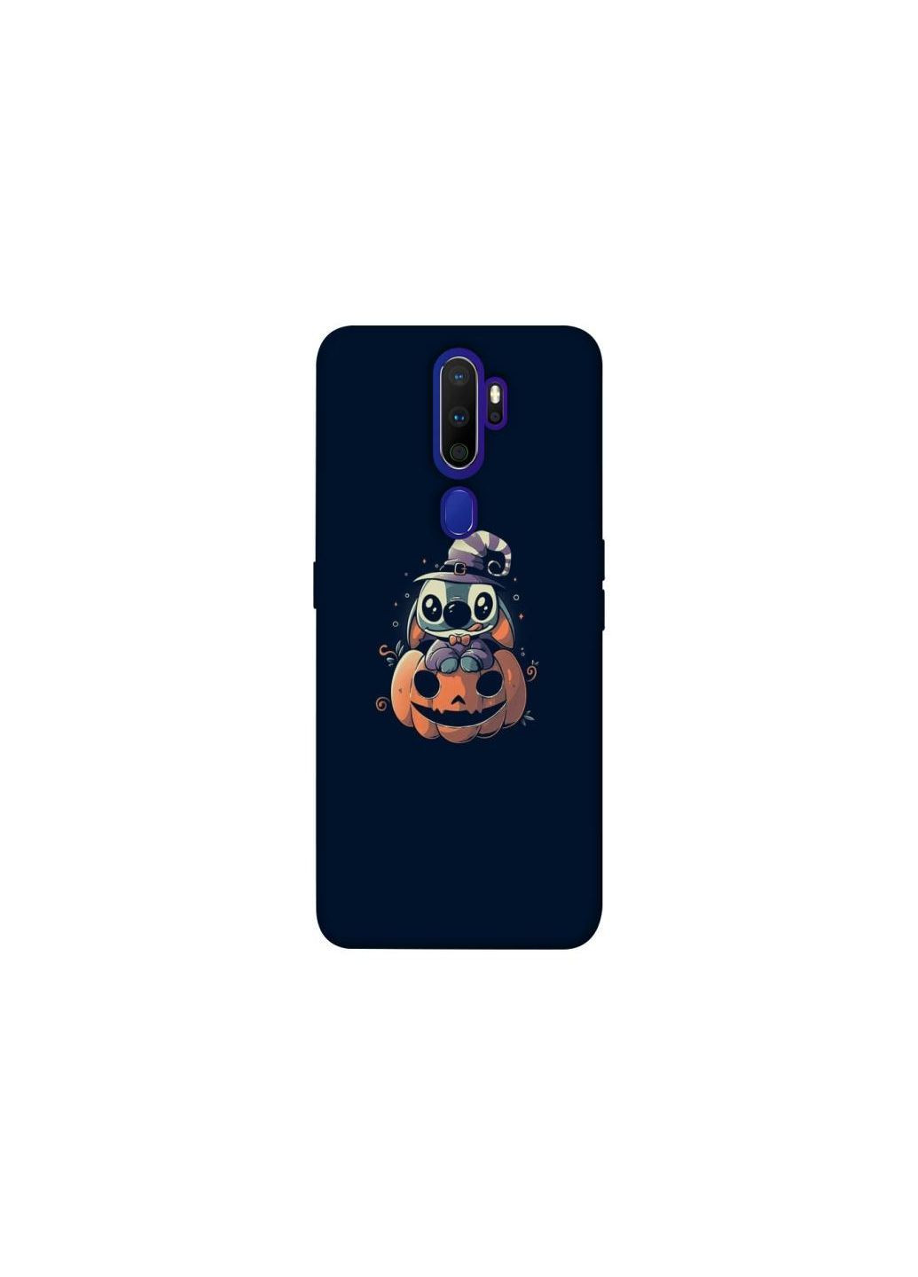 Чехол на Oppo A5 (2020) / Oppo A9 (2020) Halloween Stitch ver.3 Frontalka (365304313)