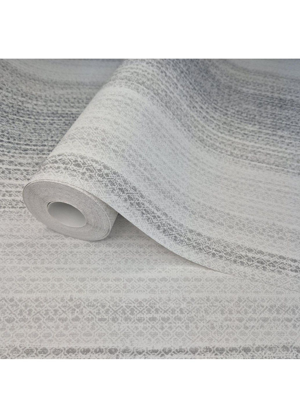 Обои виниловые 10.05 × 1.06 м 1032362, серые в полоску для спальни, гостиной, кабинета MARBURG (339111360)