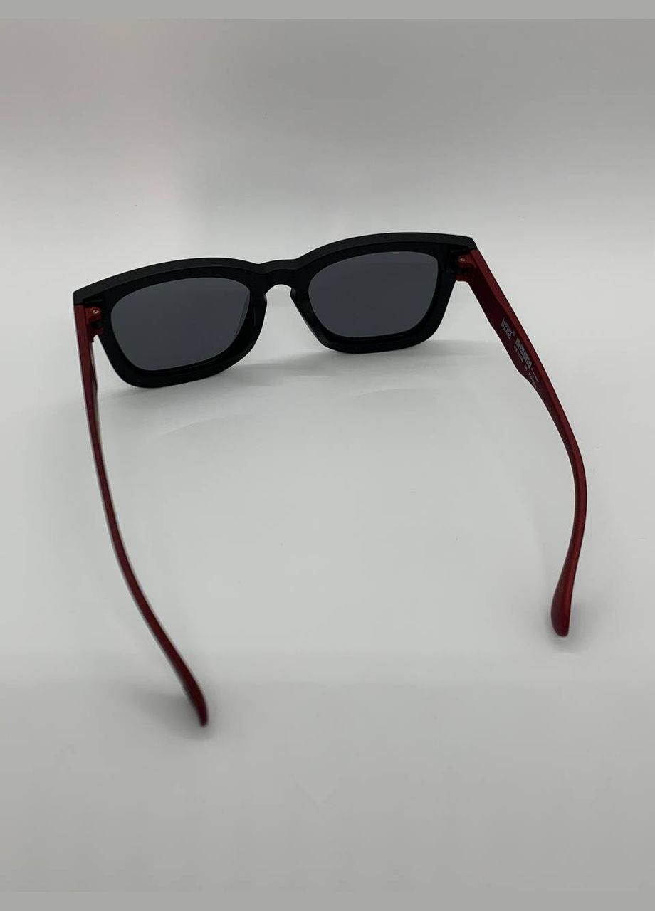 Чоловічі сонцезахисні окуляри з поляризацією та UV400-захистом | Стильні окуляри в чорній оправі No Brand MB1378-2 (341527356)