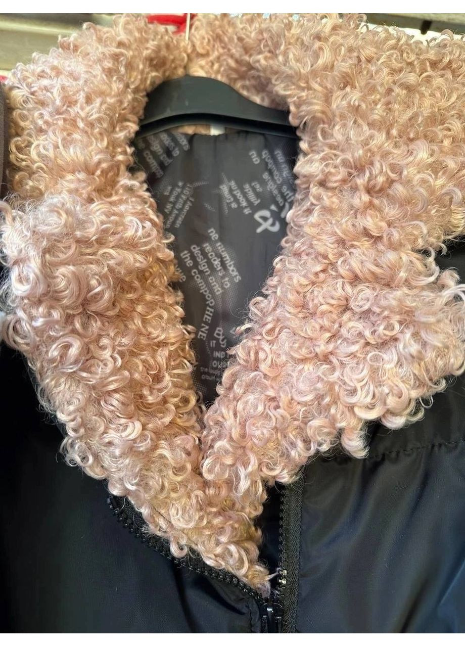 Чорна демісезонна куртка жіноча великих розмірів Style Point