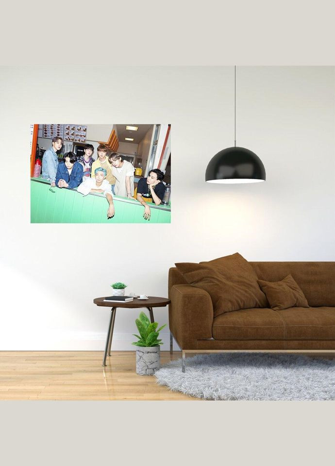 Плакат- із принтом BTS A2 A1 Кавун постер (316208205)