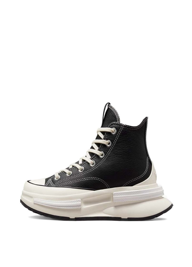 Чорні всесезонні жіночі кросівки a05112c чорний шкіра Converse