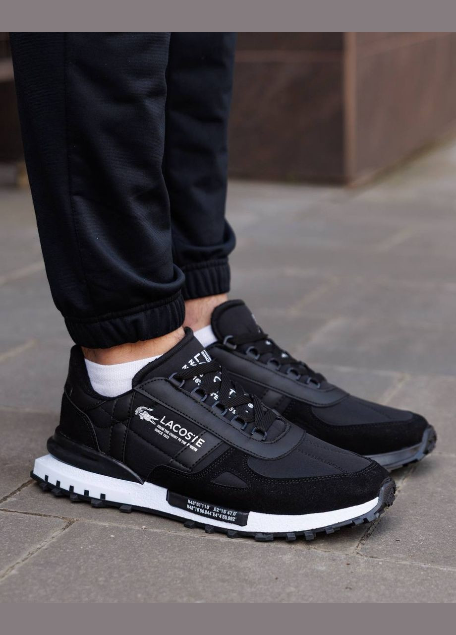 Черные демисезонные мужские кроссовки No Brand