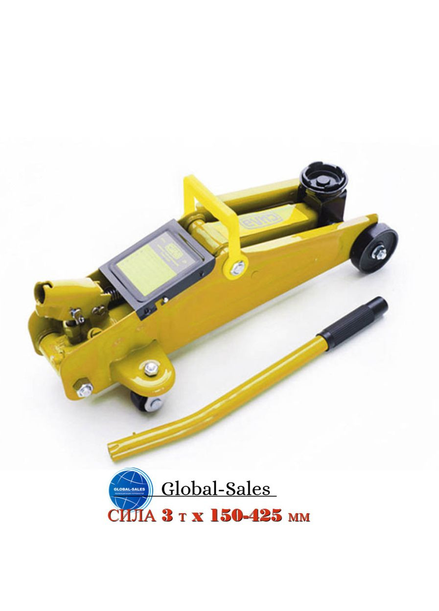 Домкрат гідравлічний підкатний 3 т x 135-385 мм (271203) Сила (341533397)
