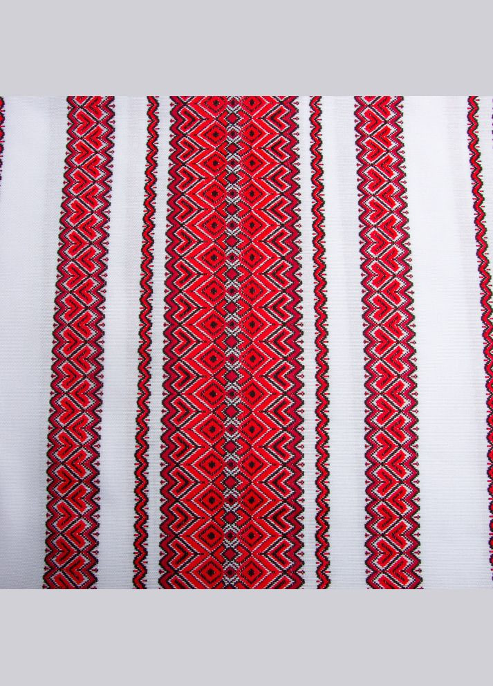 Ткань декоративная Анастасия с орнаментом алый, этнический узор. IDEIA (303621104)