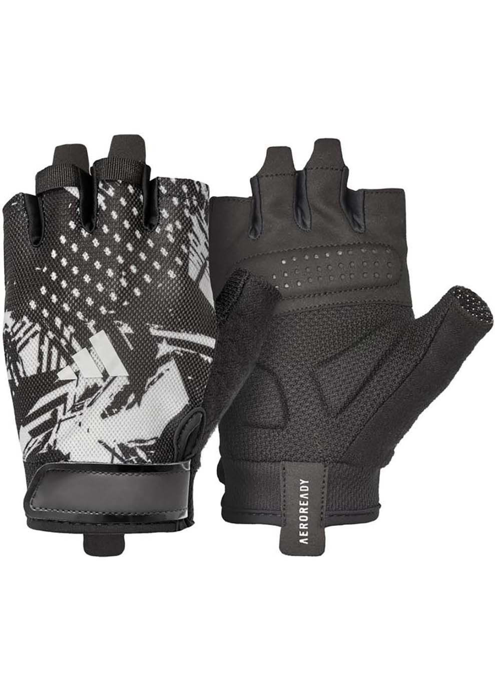 Рукавички для тренінгу Essential Training Gloves чорний, сірий adidas (367599894)