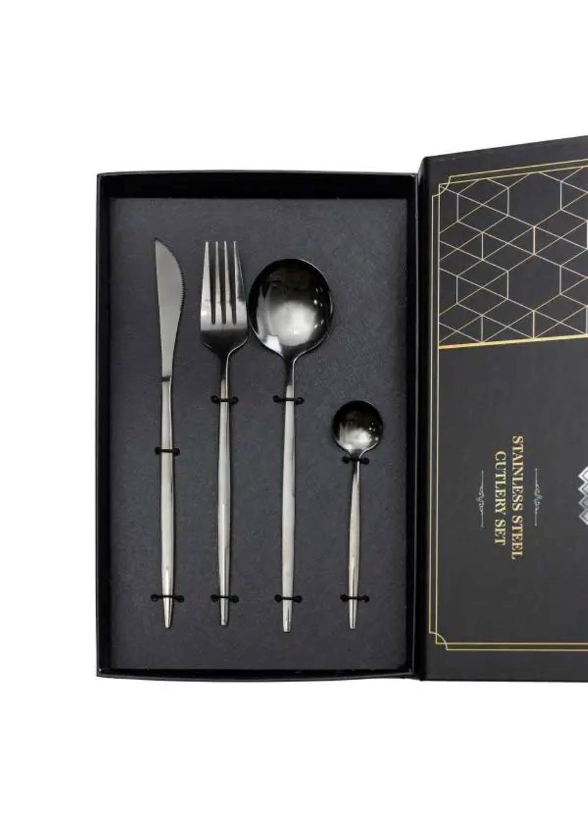 Набор столовых приборов 24 предмета набор ложек вилок и ножей на 6 персон HP-20-45 (A-033741) Yiwu (352274564)