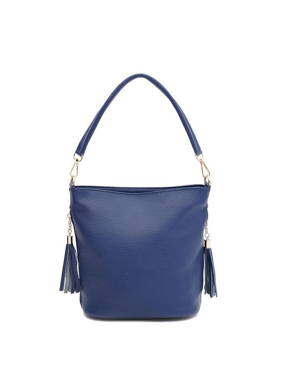 Сумка жіноча шкіряна через плече K12293n Синій Keizer (302009363)