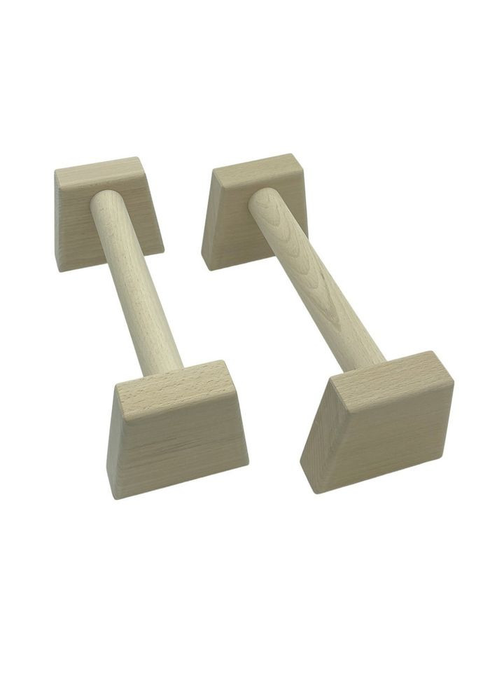 Паралетси, упори для віджимання дерев'яні Wood Gym Push Up NE-WD-30 з бука 30 см 2 шт Newt (317350918)