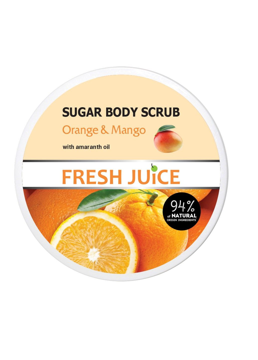 Цукровий скраб для тіла Orange & Mango 225 мл Fresh Juice (283017517)