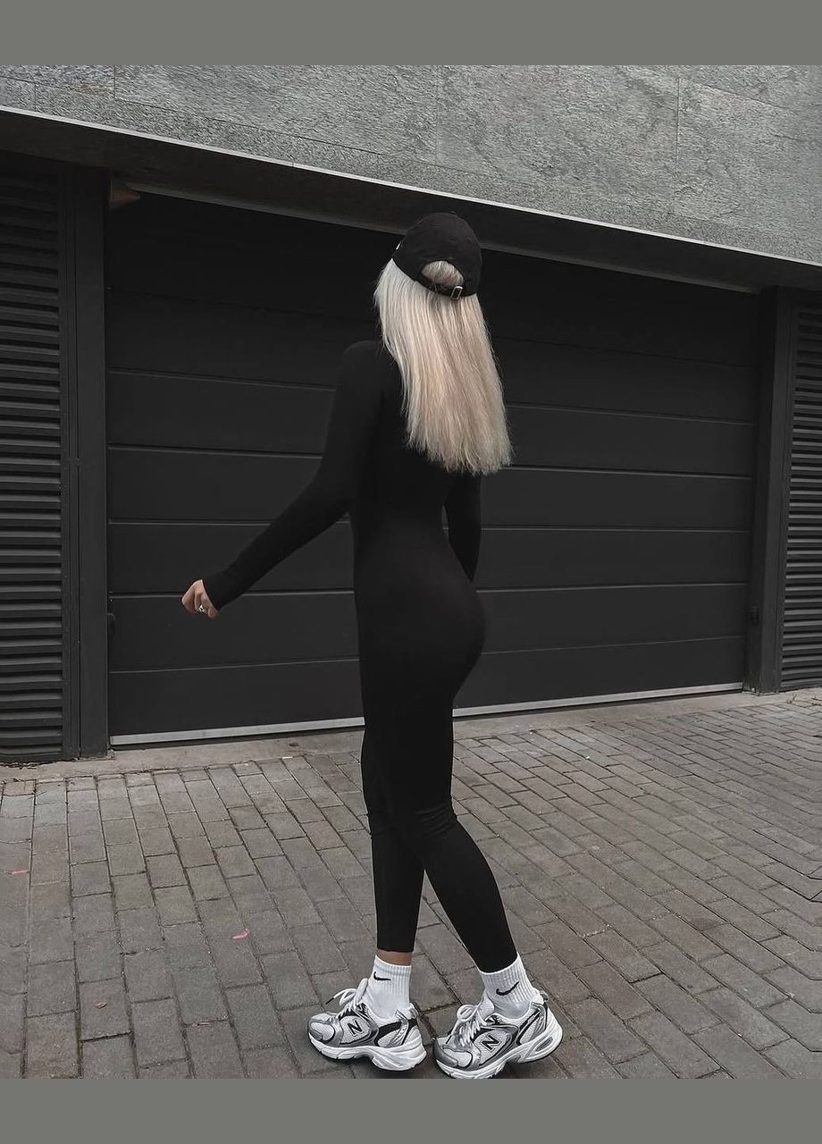 Идеальный бесшовный комбинезон🚀 Vakko чёрный