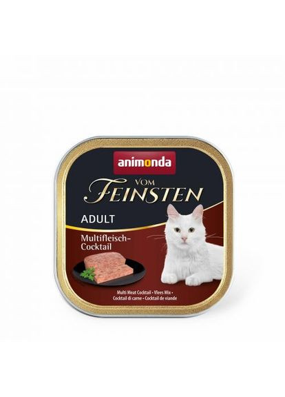 Влажный корм Vom Feinsten для кошек, мультимясной коктейль, 100 г Animonda (355255719)