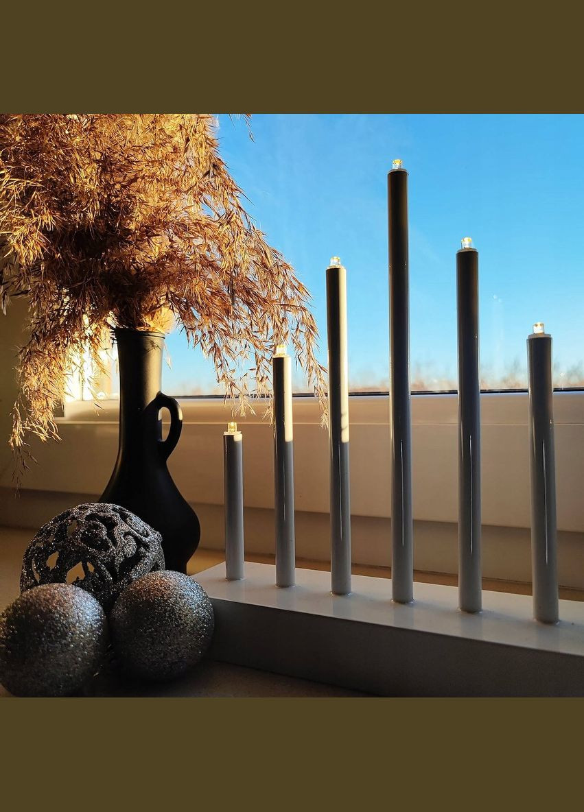 Декоративный светильник (подсвечник) на батарейках 7 LED Springos CL0851 (275095372)