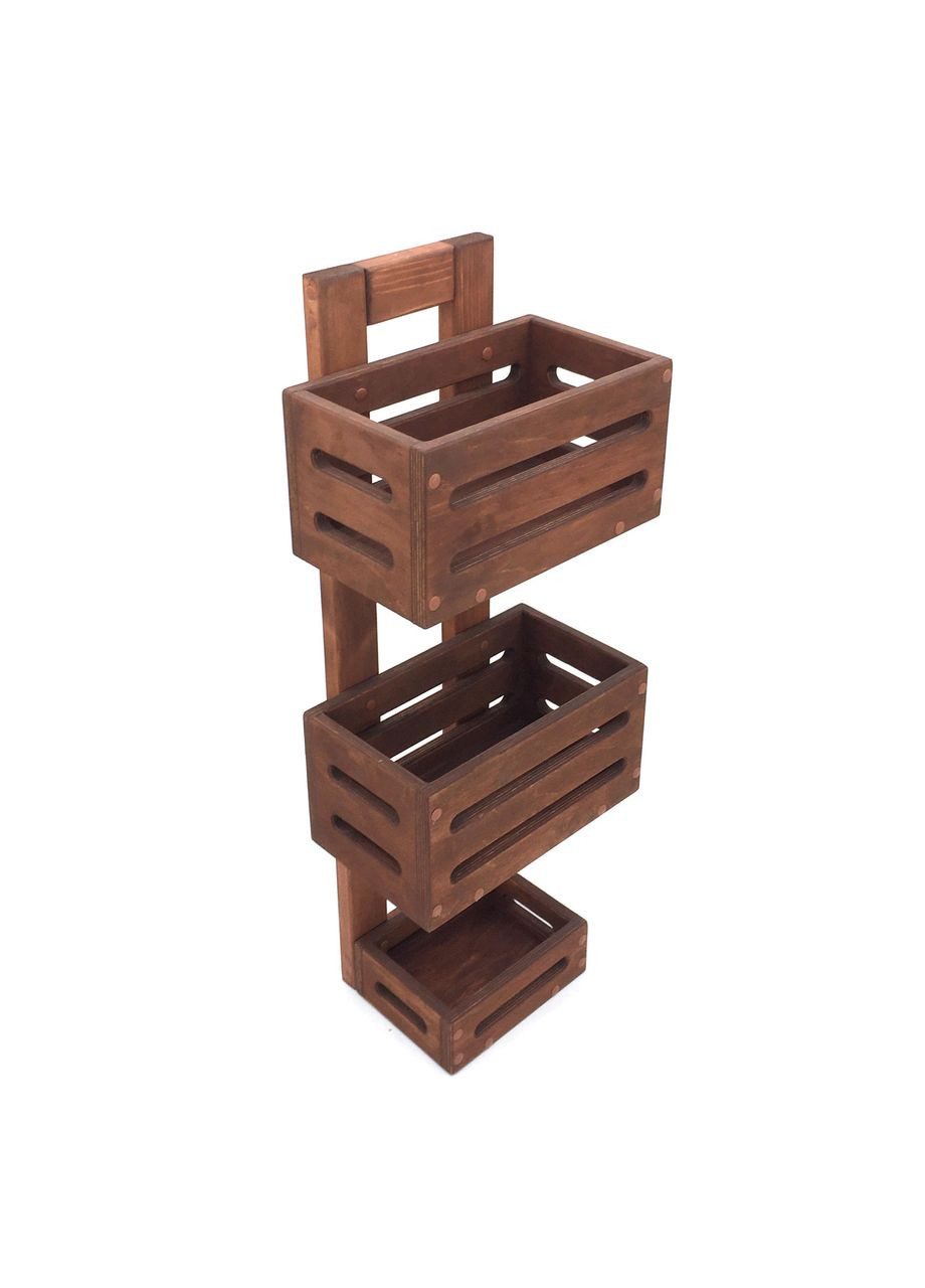 Полка для ванной из дерева Гота савоярди (ВНП-005615) No Brand (328091792)