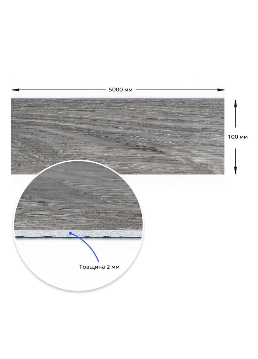 Молдинг виниловый самоклеящийся матовый D (3DPanda-1797) Sticker Wall (323155411)