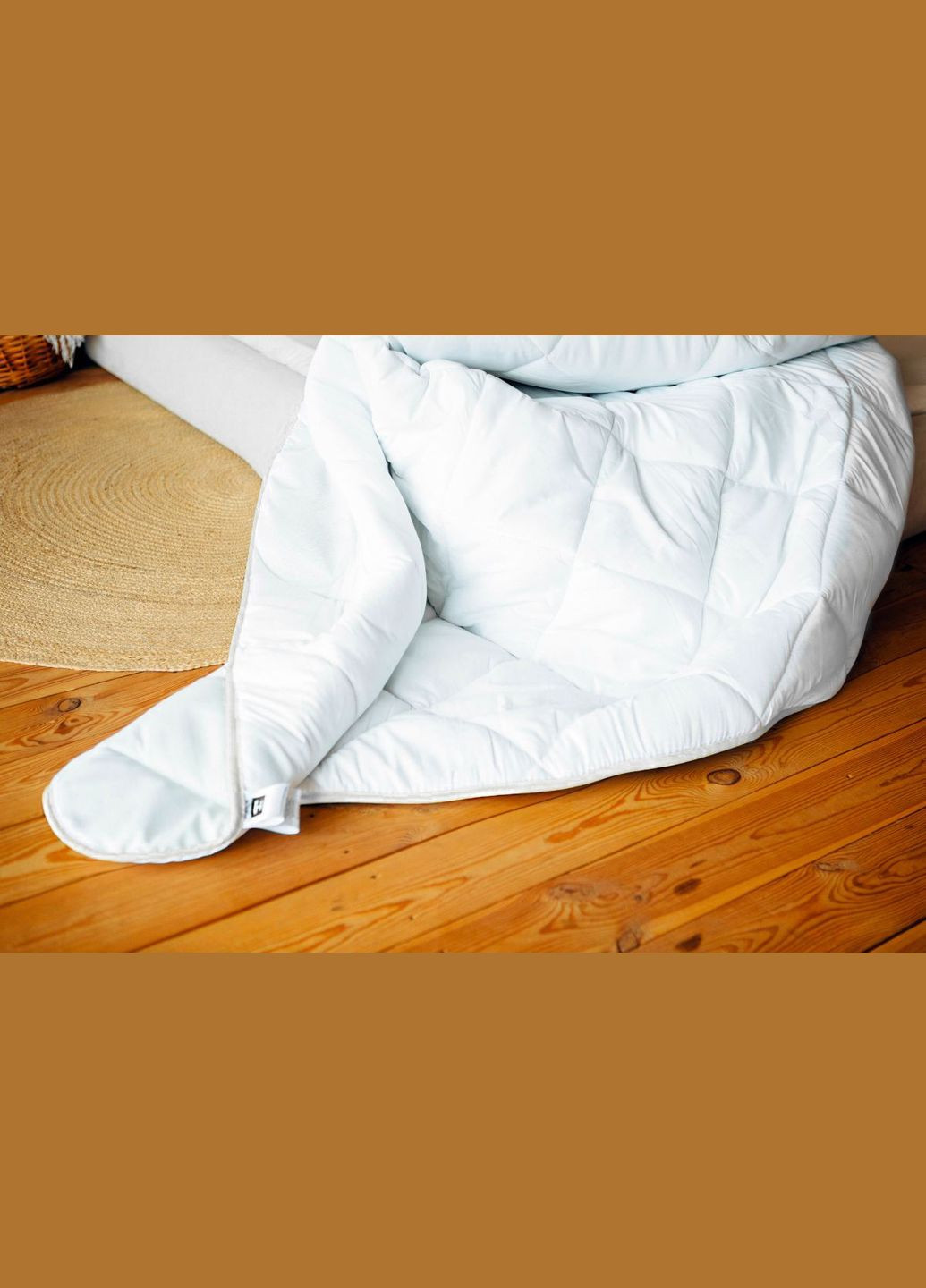 Одеяло антиаллергенное №1651 Eco Light White с эвкалиптовым волокном Всесезонное 110х140 (2200002653275) Mirson (293655556)