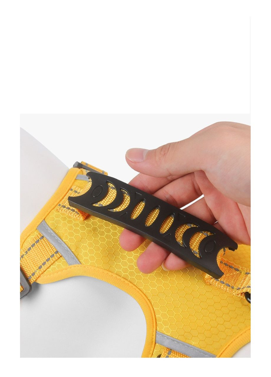 Нейлонова Шлейка для котів до 100 кг. Pet Style "DuoMM" Чорна L No Brand - (323234942)