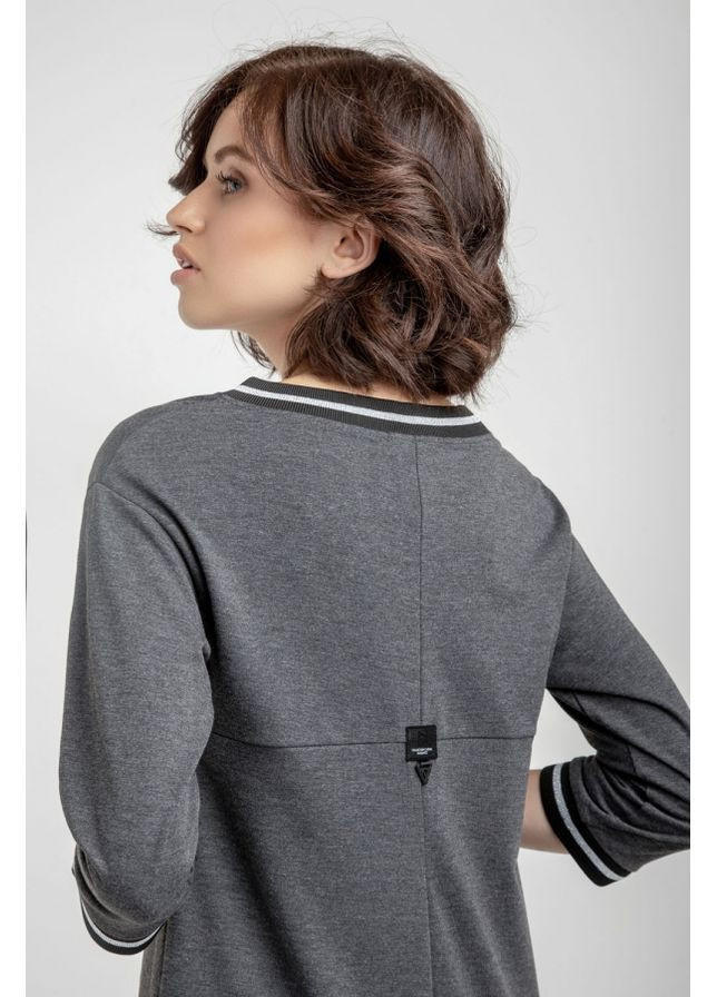 Черное платье 1743 bellise хаки Triko Bakh