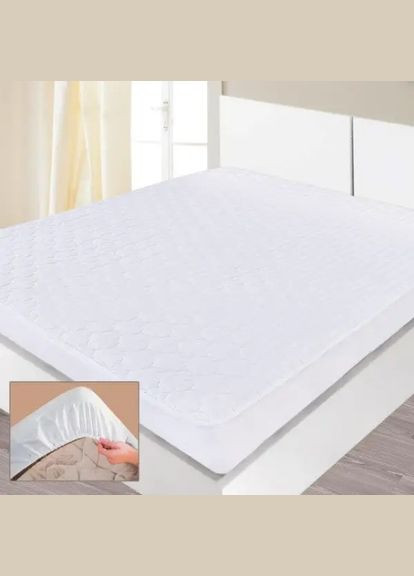 Протектор на кровать 200x140х20, защитный наматрасник Ярослав (322927947)