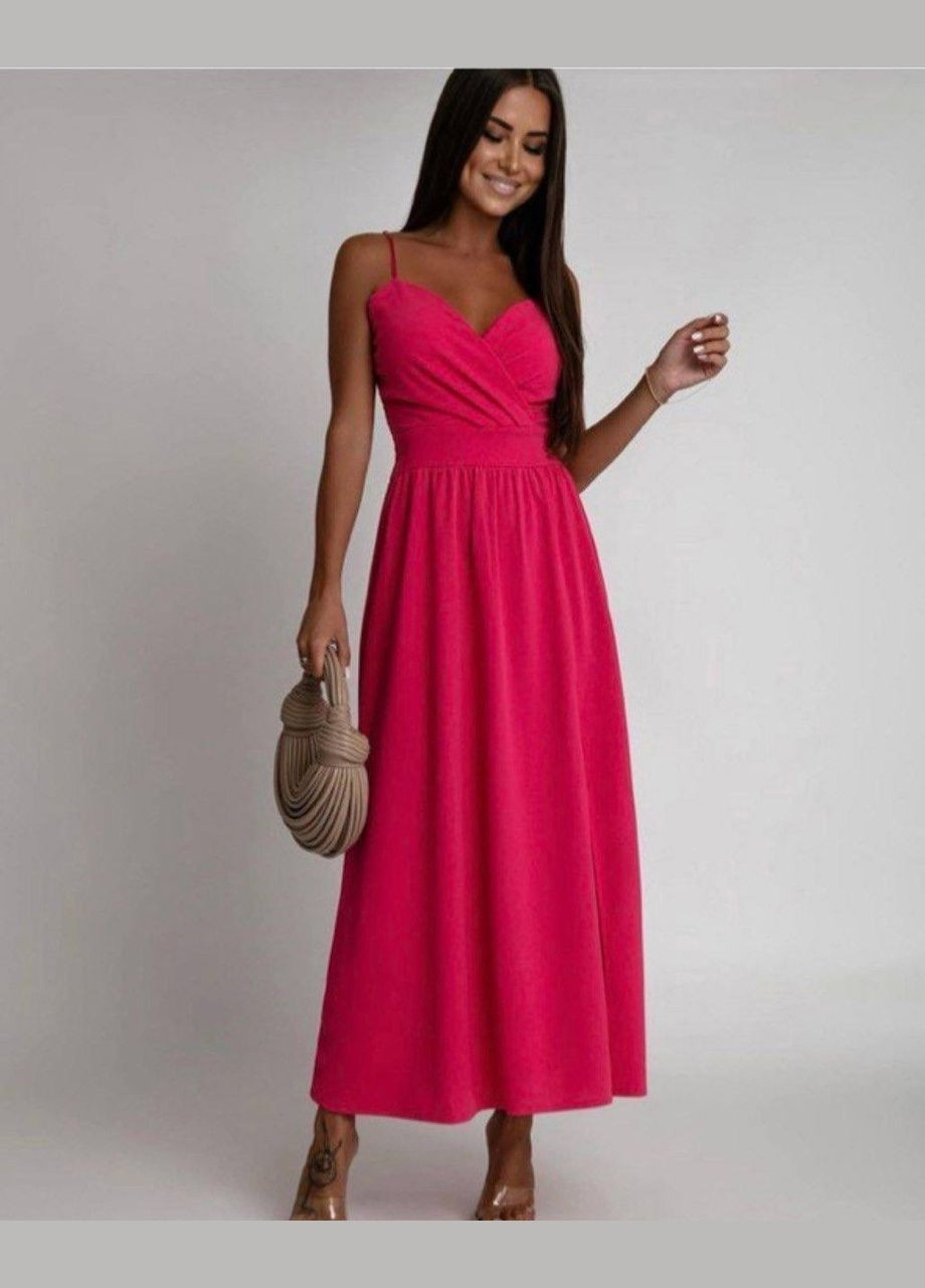 Малиновое платье женское Milani