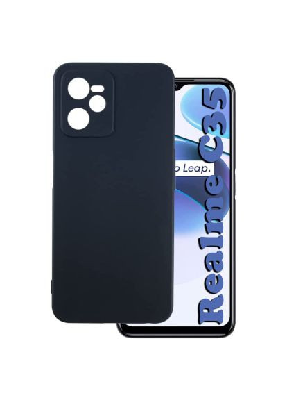 Чохол до мобільного телефона (708125) BeCover Realme C35 Black (366067722)