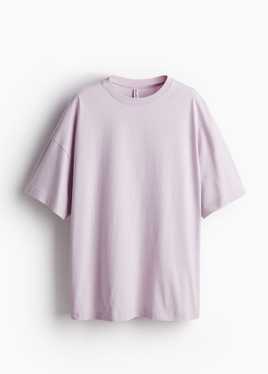 Светло-фиолетовая летняя футболка H&M