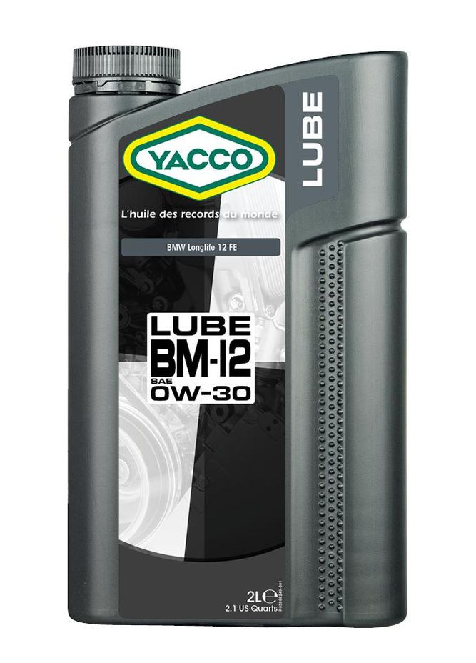 Моторное масло LUBE BM12 0W30 2л (30662L) Yacco (371013594)