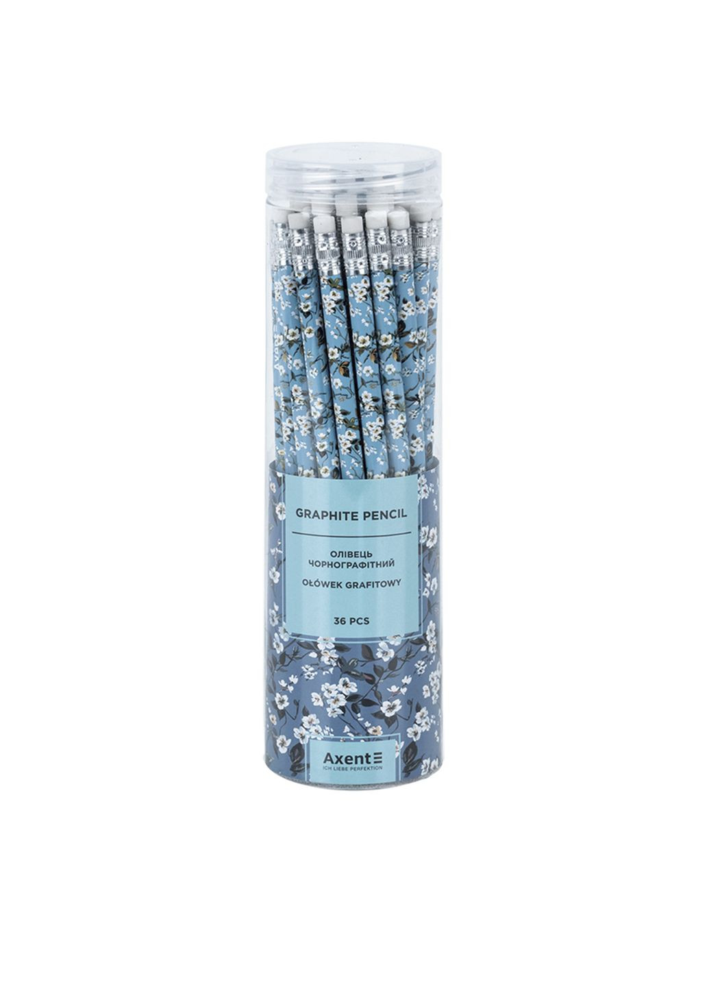 Олівець графітний HB колір різнокольоровий ЦБ-00281272 Axent (343414515)