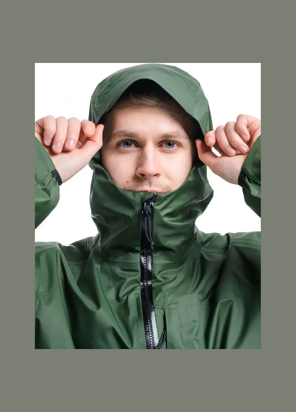 Зелена демісезонна куртка rainforest mns kombu green Turbat