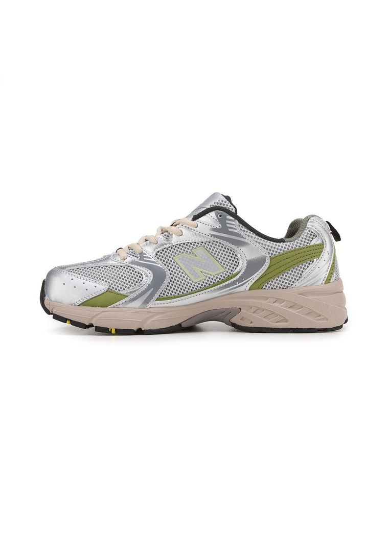 Зелені Осінні кросівки чоловічі new balance 530 silver khaki нью беланс 530 No Brand