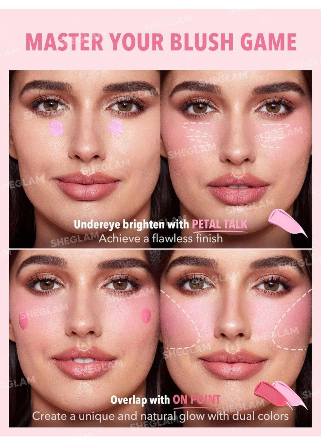 Жидкие румяна Color Bloom Liquid Blush-Petal Talk Sheglam (316582313)