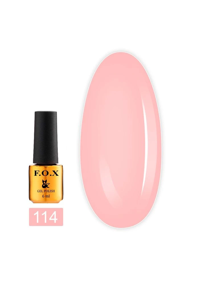 Гель-лак Fox Pigment 114, 6 мл F.O.X (351581912)