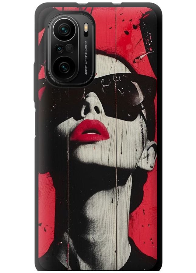 TPU черный чехол 'XO Love v1' для Endorphone Xiaomi Poco F3 (285706944)