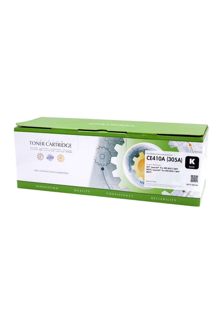 Картридж для HP CE410A (305A) black (002-01-RE410A) Static Control (341084505)